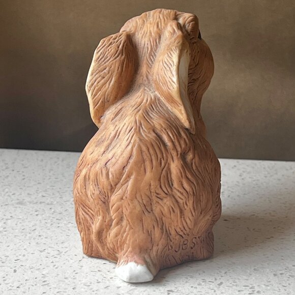 River Shore Snuggle Bunnies Ceramic Rabbit Figurine Detailed Collectible - Picture 4 of 9